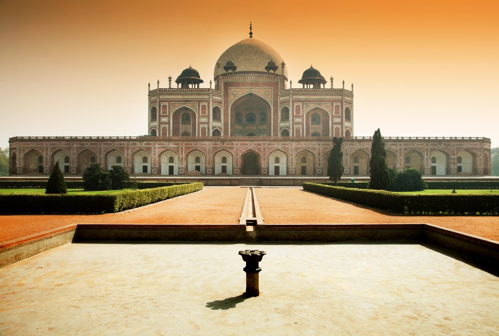 INDE HUMAYUNS TOMB DELHI Copyright Mikadun