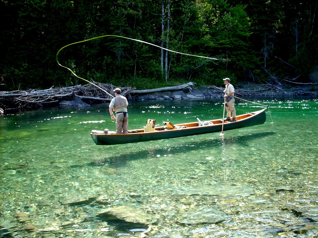 Pêche à la mouche ©Saumon quebec